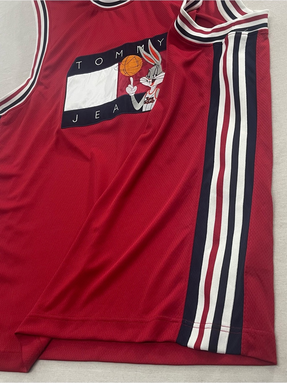 Tommy Hilfiger Jeans Bball Jersey x Space Jam A New Legacy Looney Tunes XXL 2XL - Picture 4 of 12
